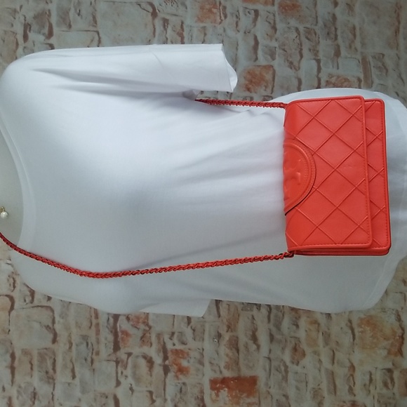 New Tory Burch Fleming Soft Chain Wallet - Picture 2 of 14